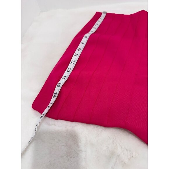 New bebe Women's Size L Luxe Bandage Strapless Gown Pink - Picture 5 of 13